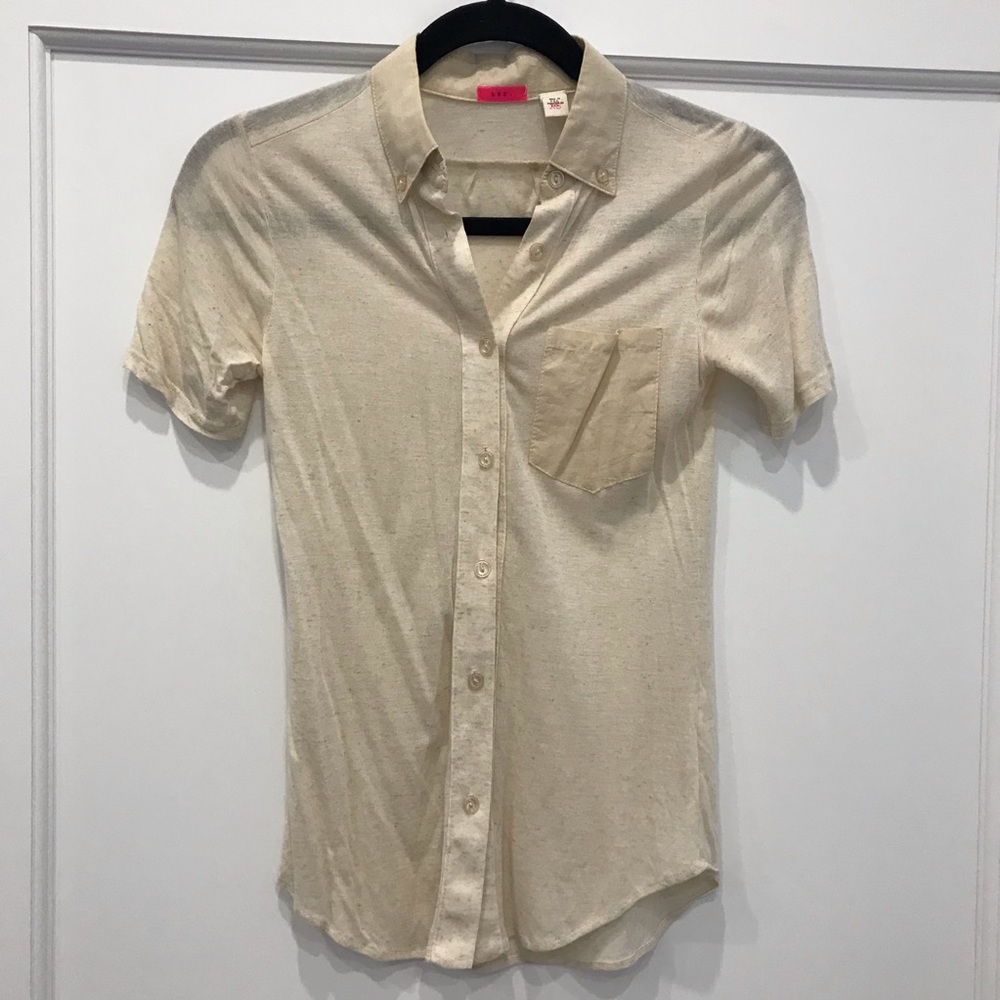 Lux Short Sleeved Button Down